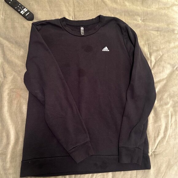 Adidas Black Golf Core Crewneck Sweatshirt - Picture 2 of 6